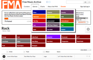 library freemusic archive audio video